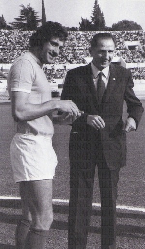 1972 15 ottobre Chinaglia e Piola allOlimpicowtm